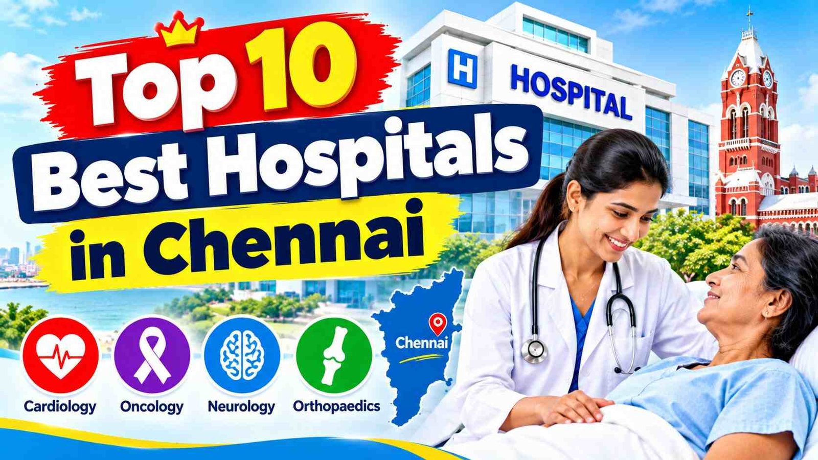 Top 10 Best Hospitals in Chennai for Quality Healthcare