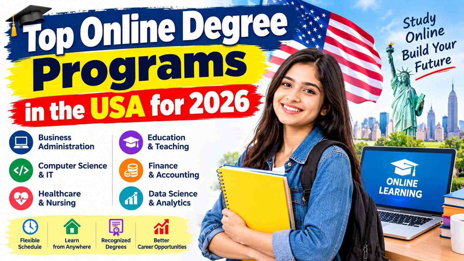 Top Online Degree Programs in the USA for 2026